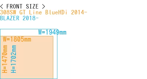 #308SW GT Line BlueHDi 2014- + BLAZER 2018-